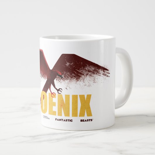 Grande Tasse Phoenix Vingate Graphic (Devant droit)