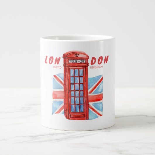 Grande Tasse Phonebooth de Londres (Devant)