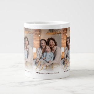 Grande Tasse Photo Boo Halloween en toile d'araignée