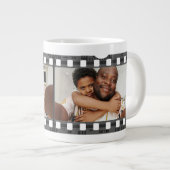 Grande Tasse Photo Collage bande film personnalisé do-it-yourse (Devant droit)