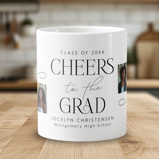 Grande Tasse Photo Collage Cadeau