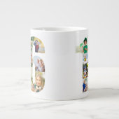 Grande Tasse Photo Collage Numéro 16 - 16e anniversaire (Devant)