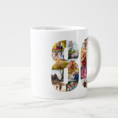 Grande Tasse Photo Collage Numéro 80 - 80e anniversaire (Devant droit)