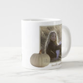 Grande Tasse Photo d'automne Gold Rustic (Devant droit)