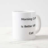 Grande Tasse Photo de chat mignon (Devant droit)