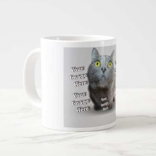 Grande Tasse Photo PET ✨ Lovely Custom (Devant gauche)