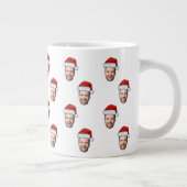 Grande Tasse Photo sur mesure Santa Hat Cadeau de Noël (Droite)