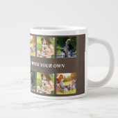 Grande Tasse photocollage et texte (Droite)