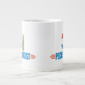 Grande Tasse Pic amusant à observer les oiseaux (Devant)