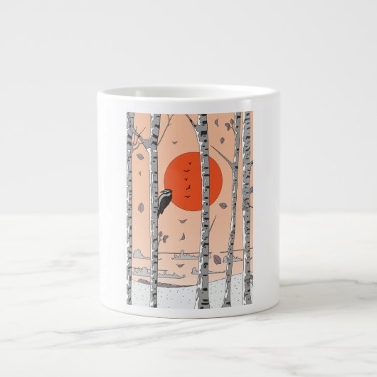Grande Tasse Pic-vert japonais (Devant)