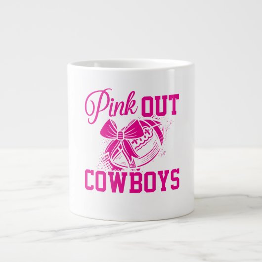 Grande Tasse Pick Out Cowboys Rugby (Devant)