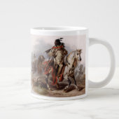 Grande Tasse Pieds-Noirs indiens sur cheval arabe pourchassés (Droite)