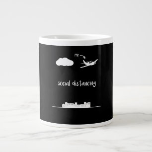 Grande Tasse Pilote Flying This Is Me Social Distance Venin