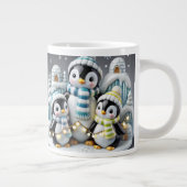 Grande Tasse Pingouin de Noël en boîte de Noël 3D (Droite)