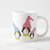Grande Tasse Pingouins avec Casquettes (Droite)