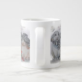 Grande Tasse "Pipa & Marlow" Boganhues Print (Dos)