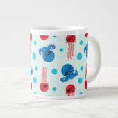 Grande Tasse Pirate Octopus, Pirate Jellyfish, Sea Animaux (Devant droit)