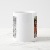 Grande Tasse Pissenlit Abstrait (Devant)