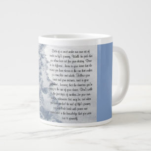 Grande Tasse Pistes fraîches Version Inspirationnelle