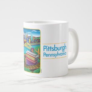 Grande Tasse Pittsburgh depuis le haut