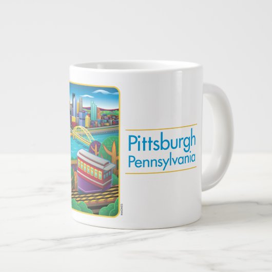 Grande Tasse Pittsburgh depuis le haut (Devant droit)