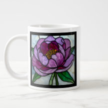 Pivoine Violette Tachée