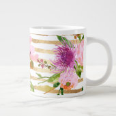 Grande Tasse PixDezines floral/aquarelle/ranunculus (Droite)