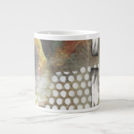 Grande Tasse Pixels marbrés II (Devant)