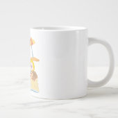 Grande Tasse plage mignonne (Droite)