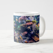 Grande Tasse Plages tropicales | Corail sous-marin Reef (Devant droit)