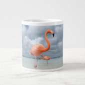 Grande Tasse Plages tropicales | Flamants roses Beach, Aruba (Devant)