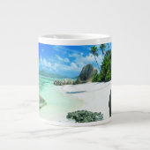 Grande Tasse Plages tropicales | L'île de La Digue (Devant)
