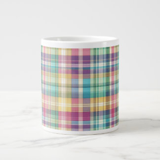 Grande Tasse Plaid au printemps/Pâques/tartan