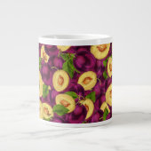 Grande Tasse Plantes aquarelles (Devant)