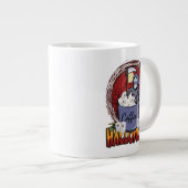 Grande Tasse Plier Café Et Être Effrayant (Devant droit)