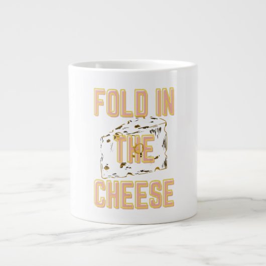 Grande Tasse Plier Dans Le Fromage (Devant)