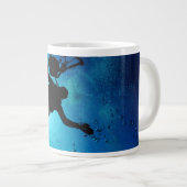 Grande Tasse Plongeur sous l'eau (Devant droit)