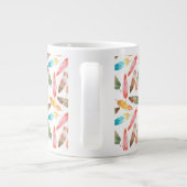 Grande Tasse Plumes de couleur (Dos)