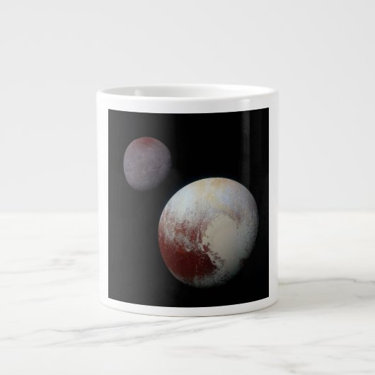 Grande Tasse Pluton et Charon 9e ou système solaire Planète nai (Devant)