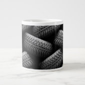 Grande Tasse Pneus de voiture noir (Devant)