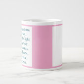 Grande Tasse Poème d'amitié (Devant)