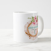Grande Tasse Point de croix.Boire.Répéter (Devant droit)