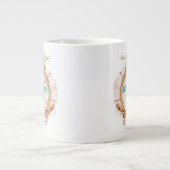 Grande Tasse Point de croix.Boire.Répéter (Devant)