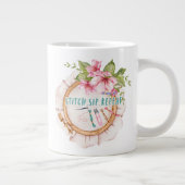 Grande Tasse Point de croix.Boire.Répéter (Droite)