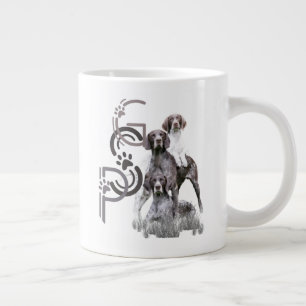 Grande Tasse Pointeur à poils courts allemand