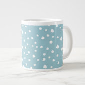 Grande Tasse Points Dalmatiens Bleus, Points Dalmatiens, Impres (Devant droit)