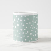 Grande Tasse Points Dalmatiens verts, Points Dalmatiens, Pots D (Devant)