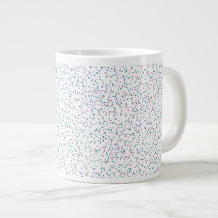 Grande Tasse Points de printemps colorés tressés Pots de café g