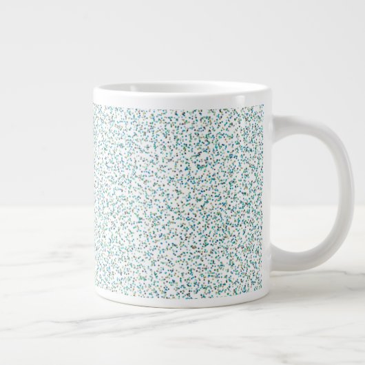 Grande Tasse Points Spectacles Inspirés Par L'Océan (Droite)