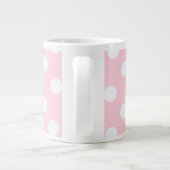 Grande Tasse Pois rose pastel (Dos)